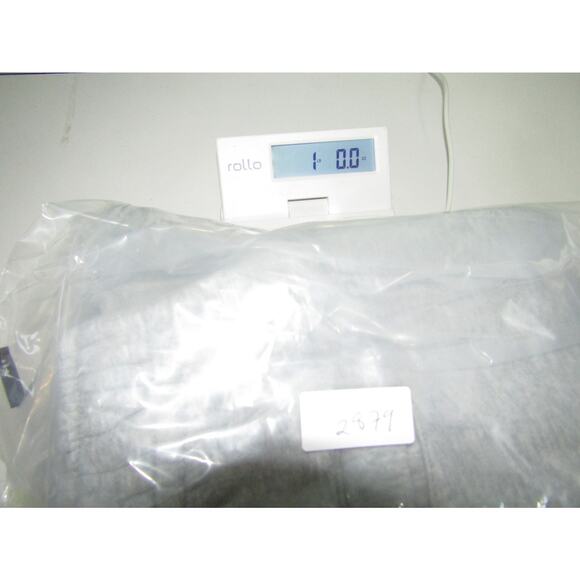 Nike Men’s Gray Sweatpants Joggers Size L Logo Embroidered Fleece Lined Jordan - Picture 7 of 8